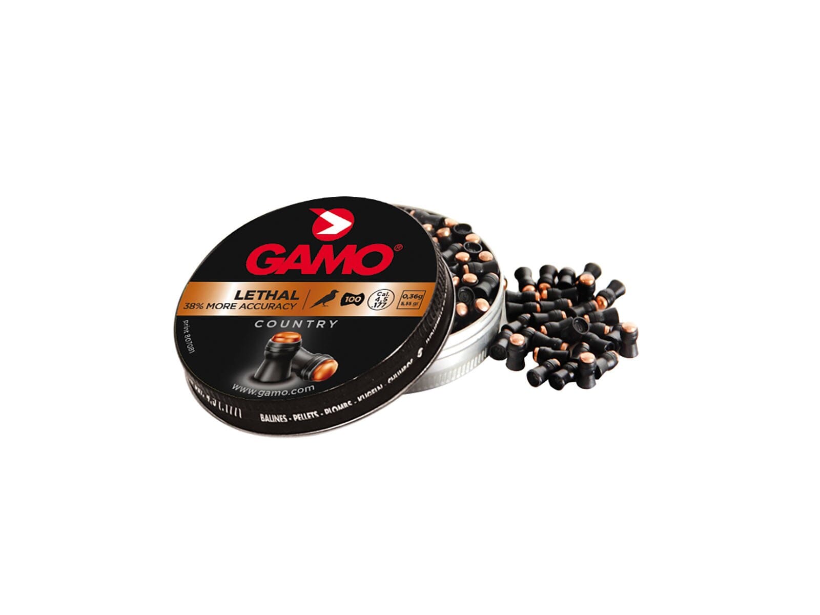 Gamo - Lethal 4,5 mm 100 stk. Luftgevær Gamo 