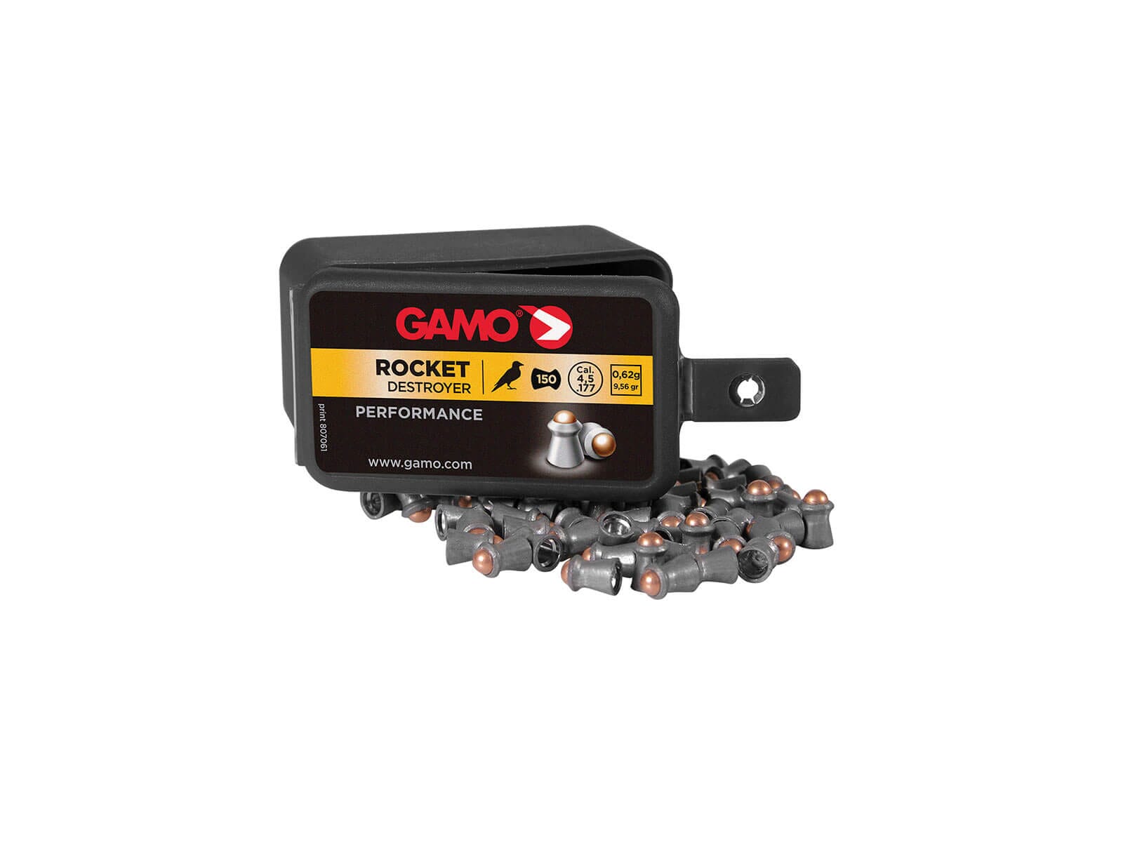 Gamo Rocket hagl 150 stk, 4,5 mm 0,62 g. Luftgevær Gamo 