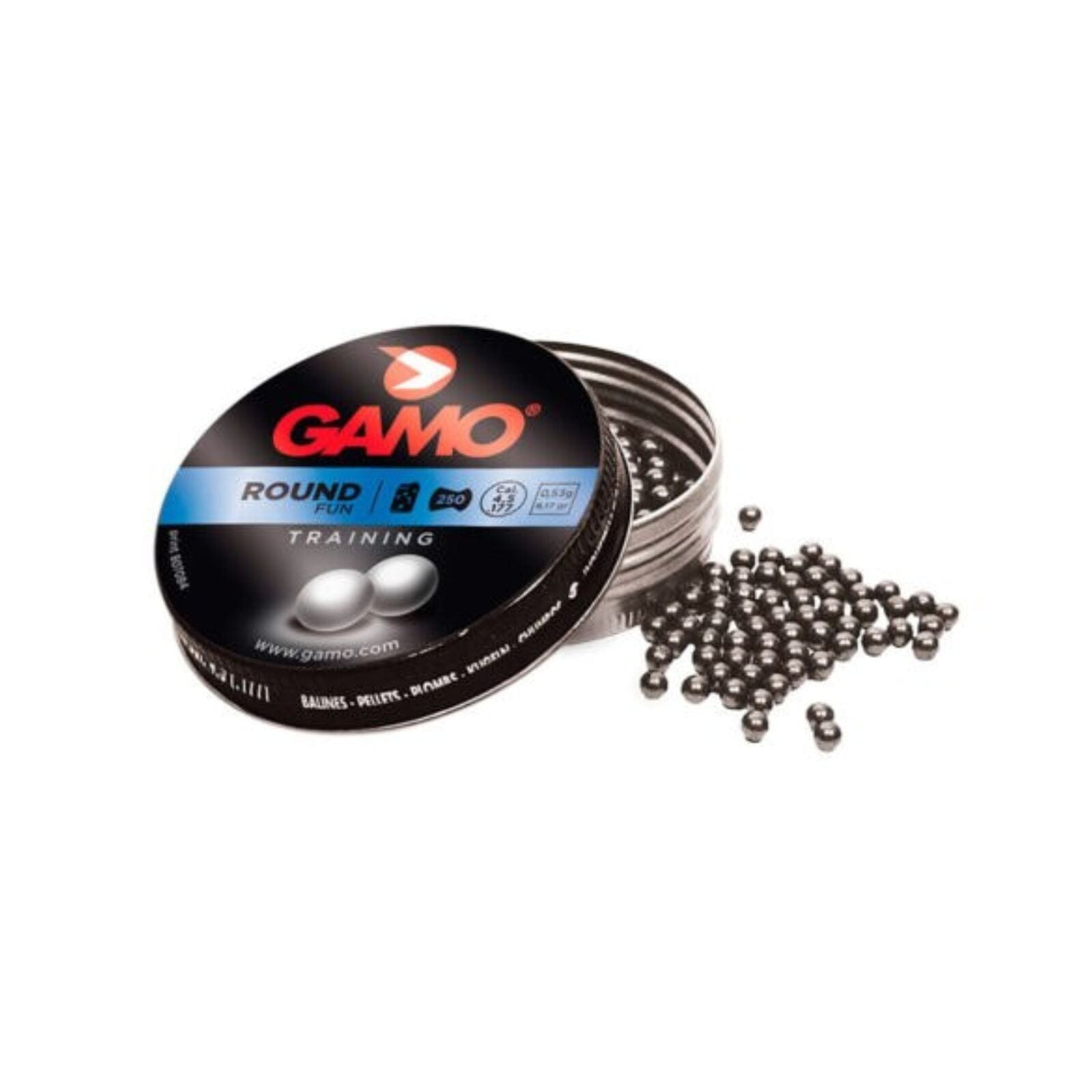 Gamo - Rundkugle 4,5 mm 500 stk. Luftpistol Gamo 