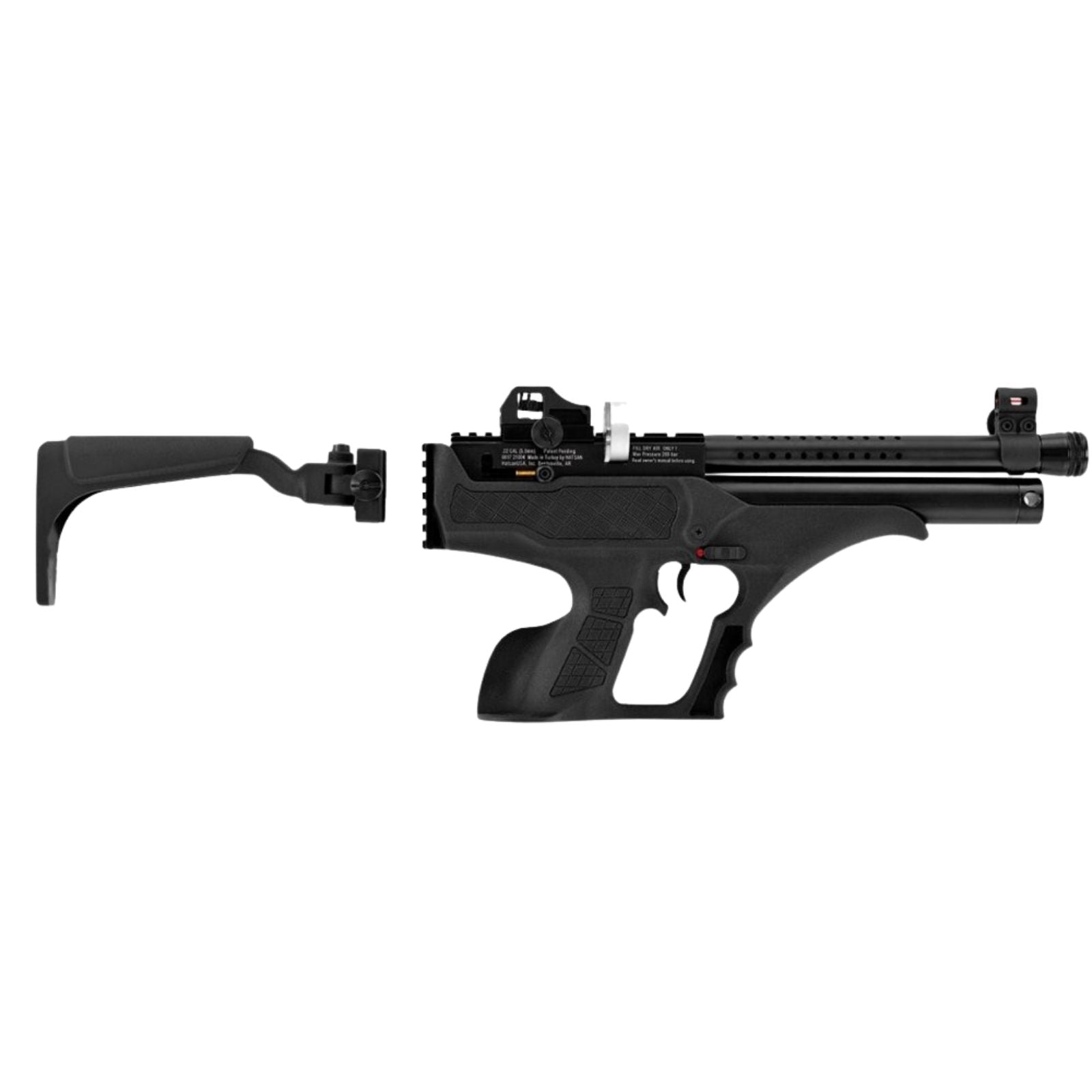 Hatsan - Sortie PCP Pistol Halvautomatisk - 4,5mm - 245 m/s Luftgevær Hatsan 