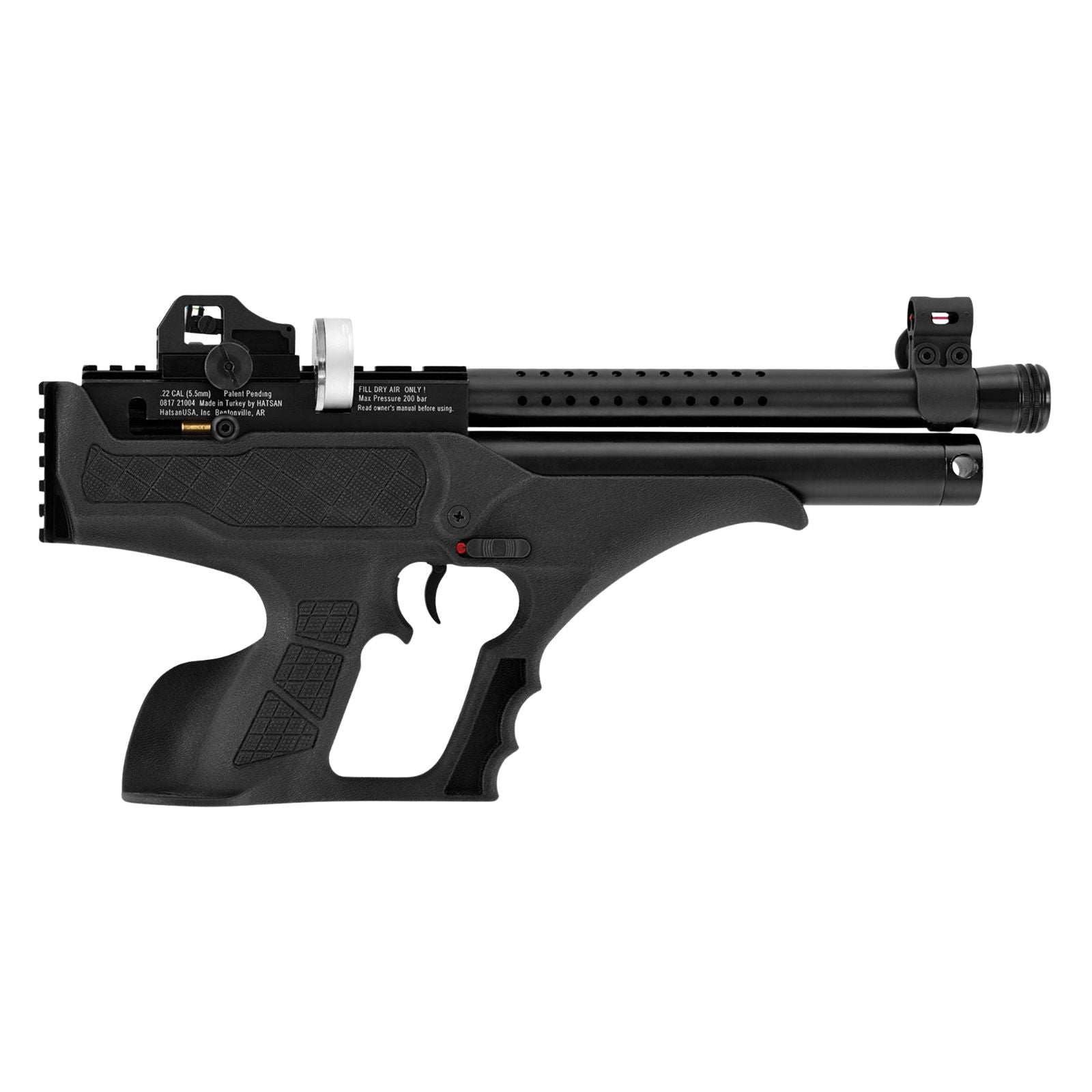 Hatsan - Sortie PCP Pistol Halvautomatisk - 4,5mm - 245 m/s Luftgevær Hatsan 