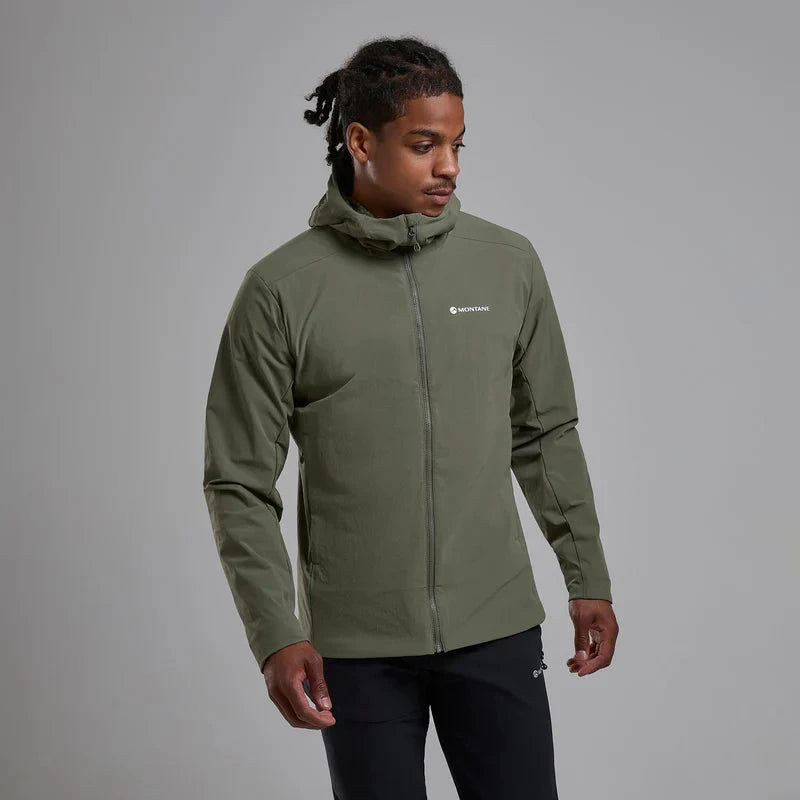 Montane - Men's Khamsin Hooded Softshell Jacket Jagtjakke / Outdoor jakke / Jagttøj Montane 