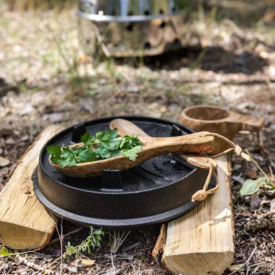 Petromax - Flat Bowl - Olive Wood Outdoor udstyr Petromax 