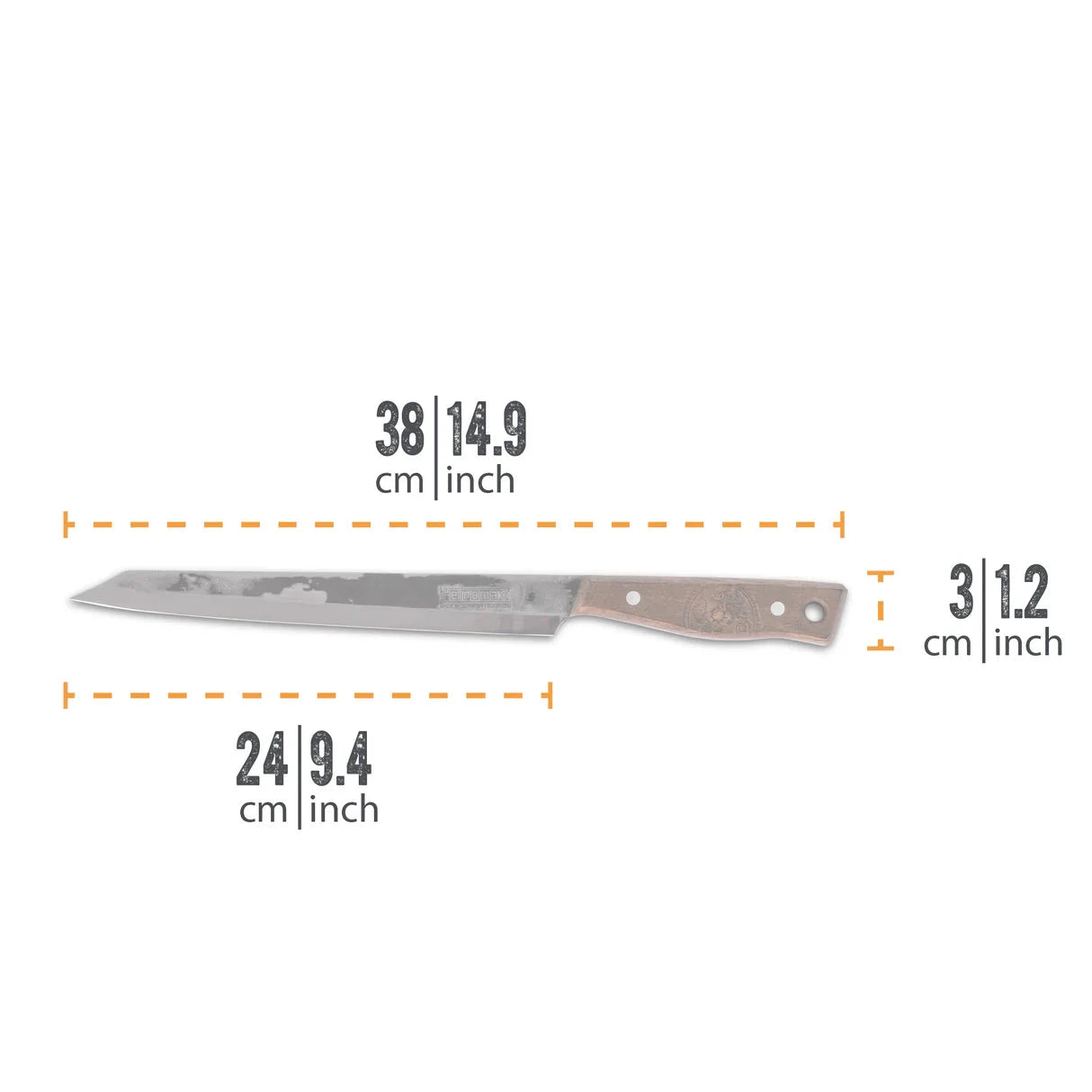 Petromax - Slicing Knife 24 cm Outdoor udstyr Petromax 