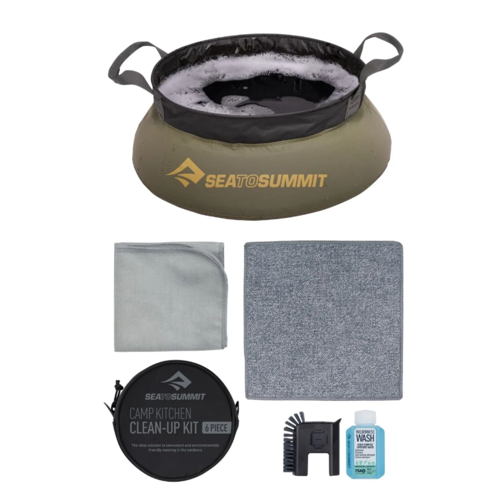 Sea to Summit - Camp Kitchen Clean-Up Kit Camping Spisesæt Sea to Summit 