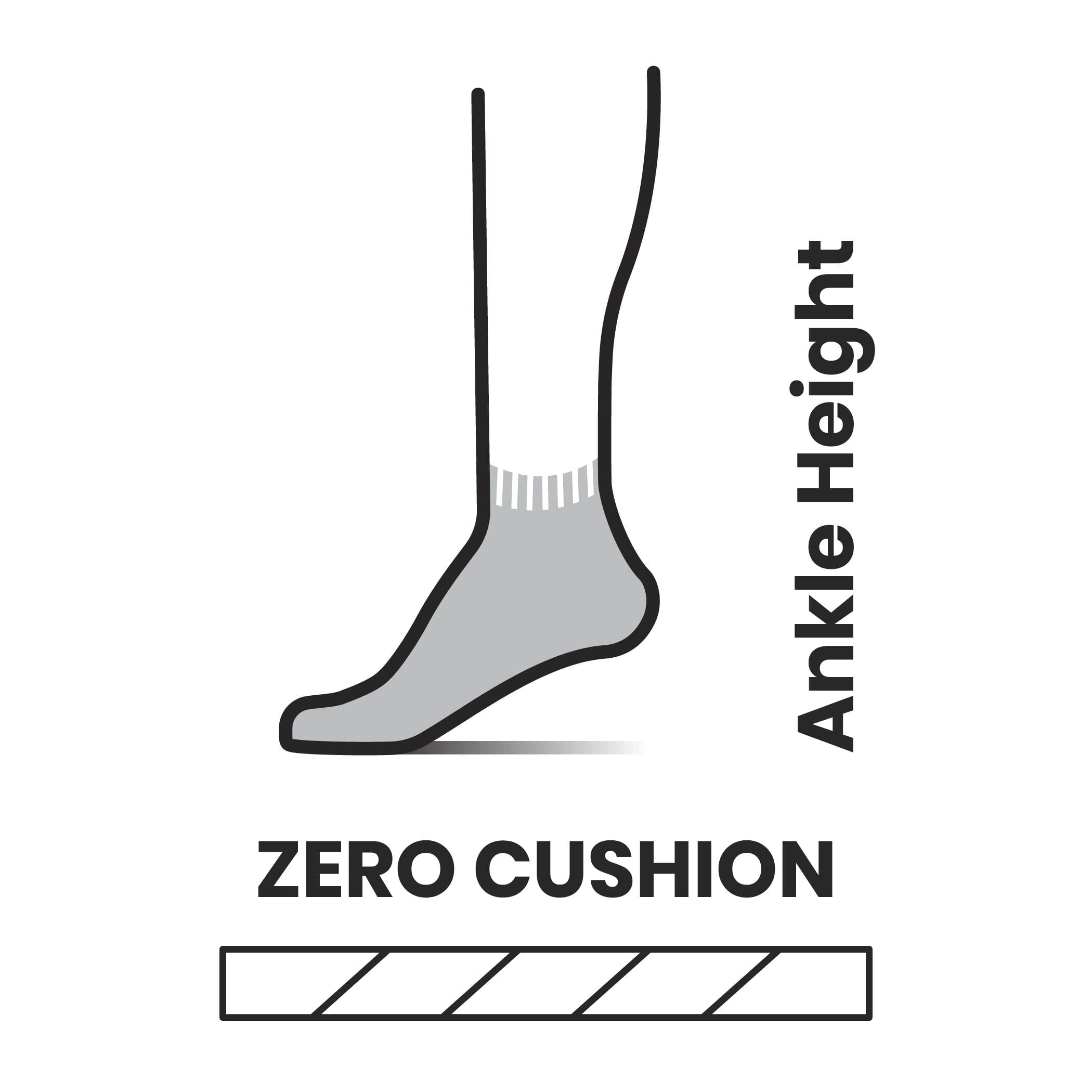 Smartwool - Hike Zero Cushion Ankle Strømper Smartwool 