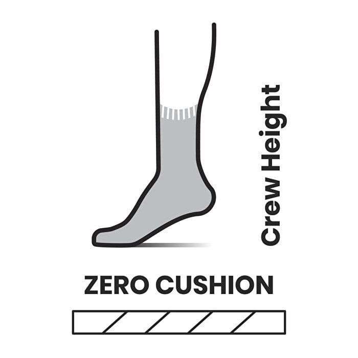 Smartwool - Hike Zero Cushion crew Socks Strømper Smartwool 