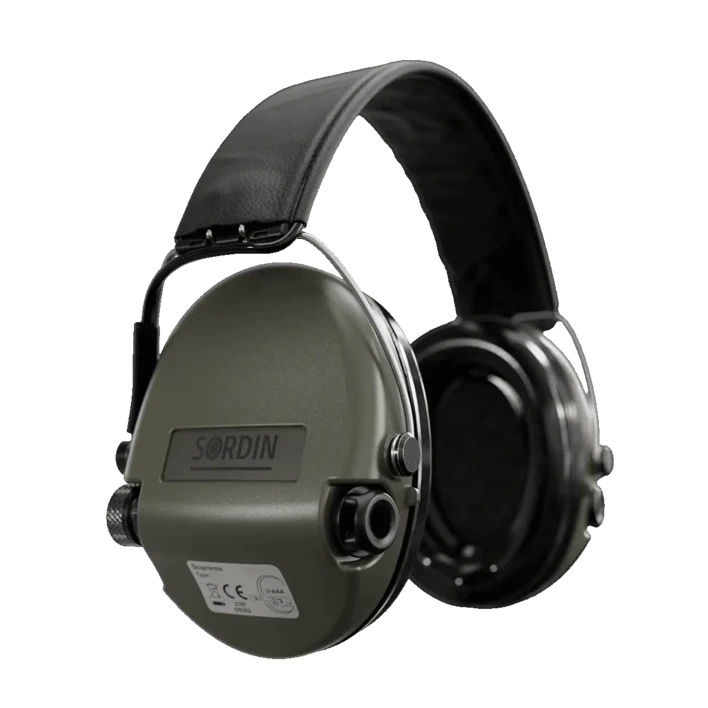 Sordin - Supreme Pro Gel - Green/Black Høreværn Sordin 