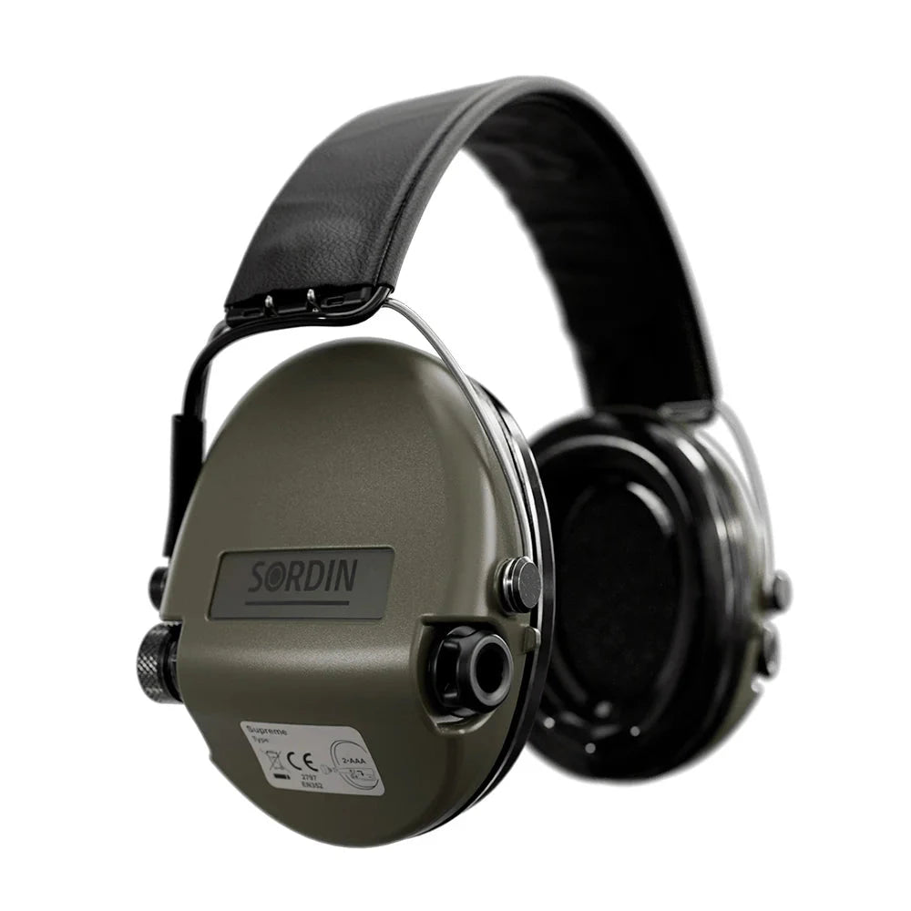 Sordin - Supreme Pro PVC - Green/Black Høreværn Sordin 