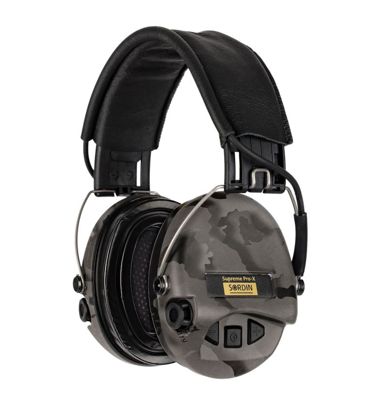 Sordin - Supreme Pro X LED – Night Camo – Limited Edition Høreværn Sordin 