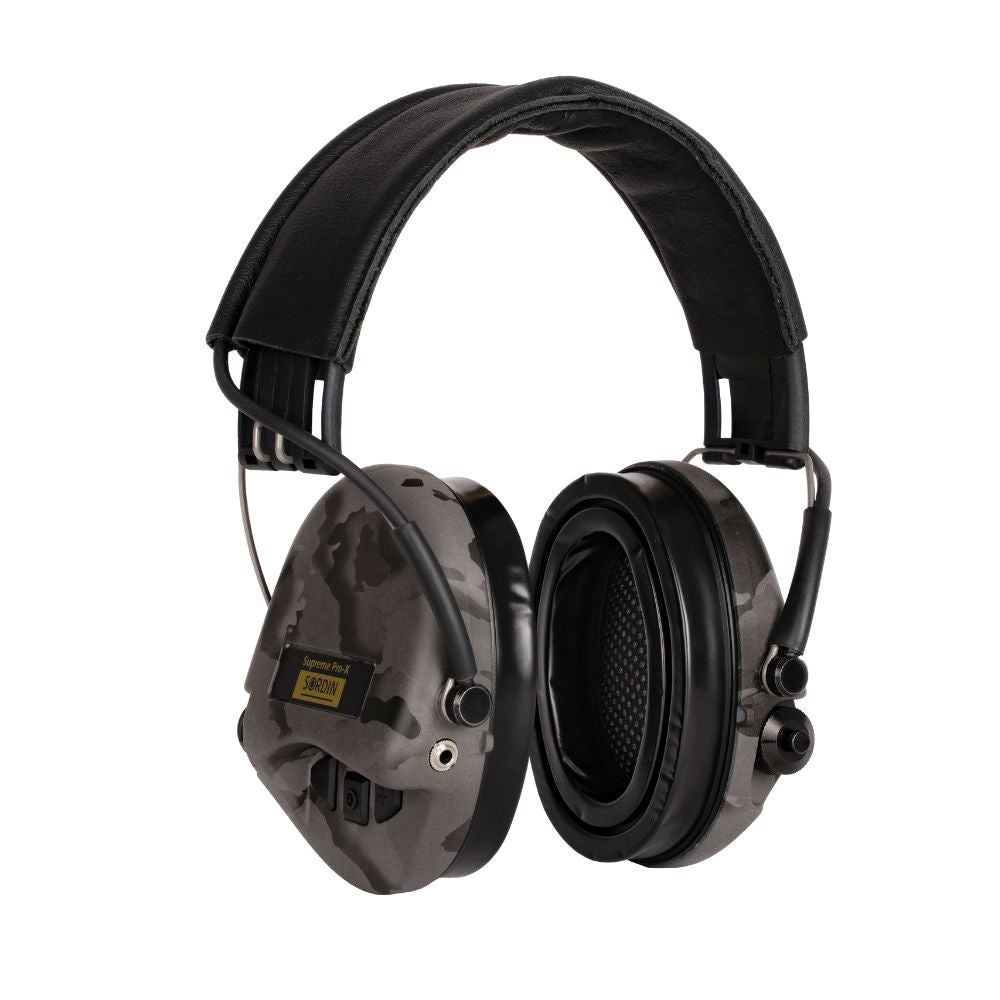 Sordin - Supreme Pro X LED – Night Camo – Limited Edition Høreværn Sordin 