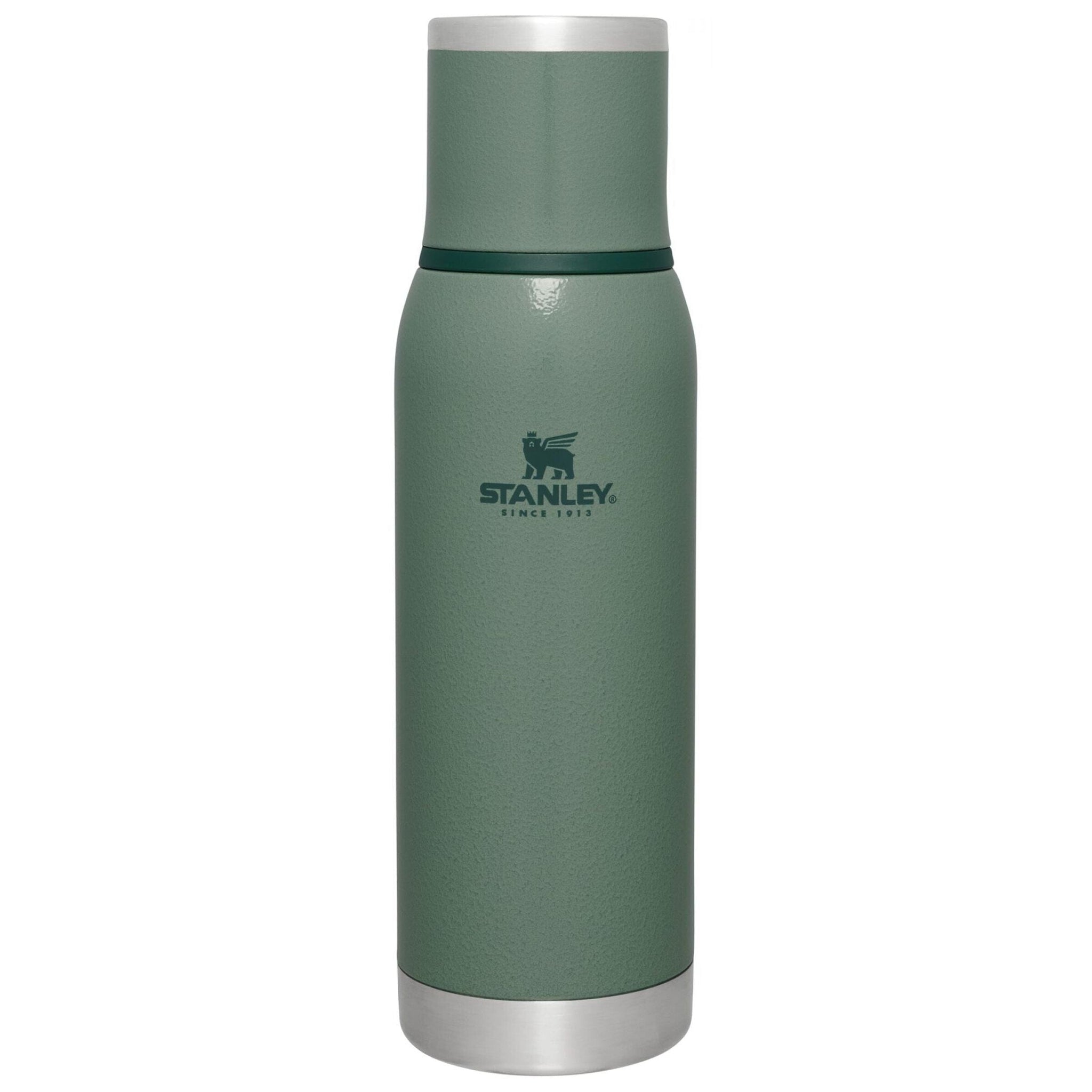 Stanley - Adventure To-Go Termoflaske 1.0L Thermokande Stanley Hammertone Green 1.0L 