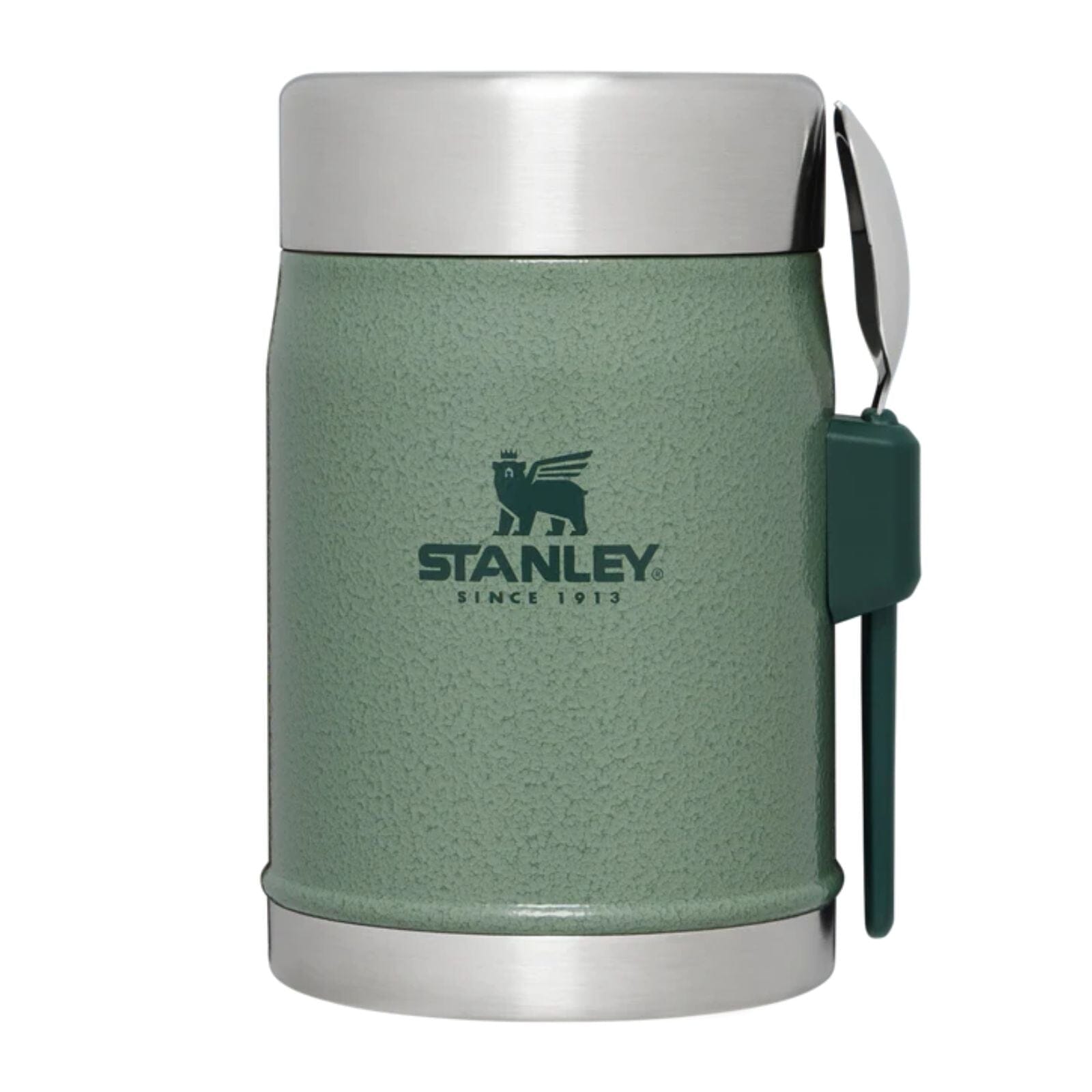 Stanley - Legendary Food Jar +Spork 0.4L Thermokande Stanley Hammertone Green 