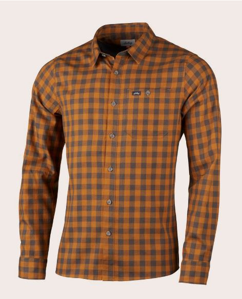 Lundhags - Ekren LS Skjorte Jagtskjorte / Outdoor skjorte Lundhags Dark Gold S 