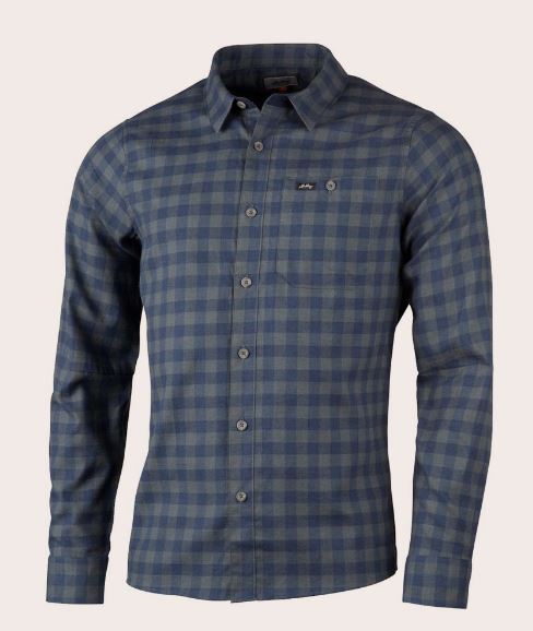 Lundhags - Ekren LS Skjorte Jagtskjorte / Outdoor skjorte Lundhags Deep Blue S 