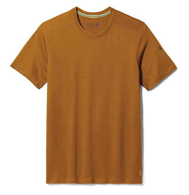 Smartwool - Men's Merino Short Sleeve Tee / Black T-shirts Smartwool Fox Brown M 