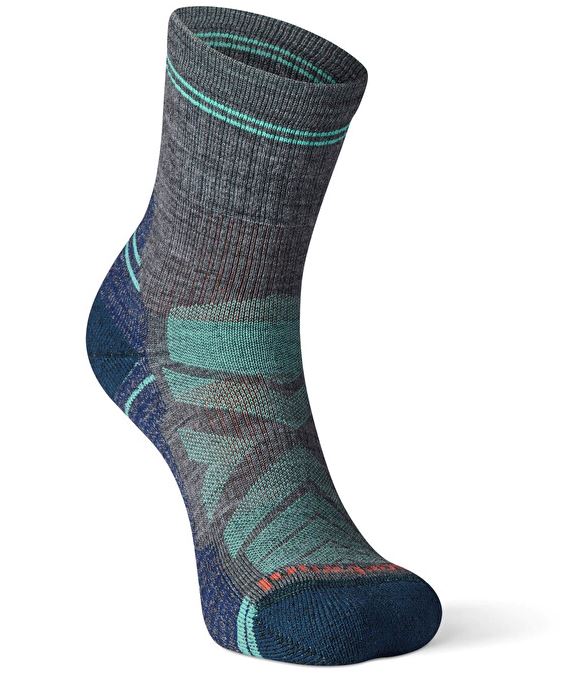 Smartwool - Women's Hike Light Cushion Mid Crew Socks Jagthue Smartwool Medium Gray L / 42-45 